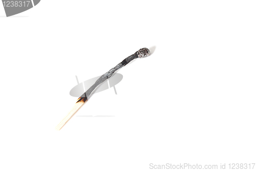 Image of Burned match