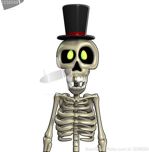 Image of Top Hat Skeleton