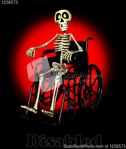 Image of Disabled Skeleton