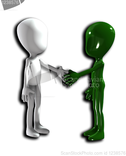 Image of A Friendly Handshake