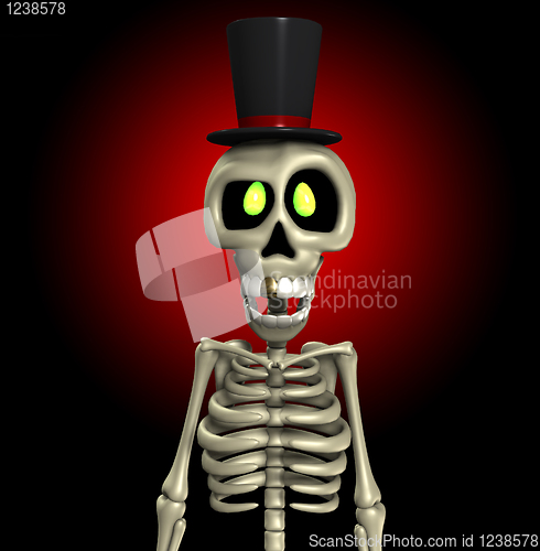 Image of Top Hat Skeleton