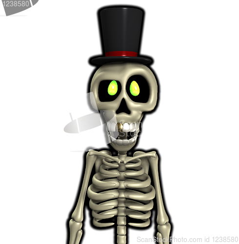 Image of Top Hat Skeleton