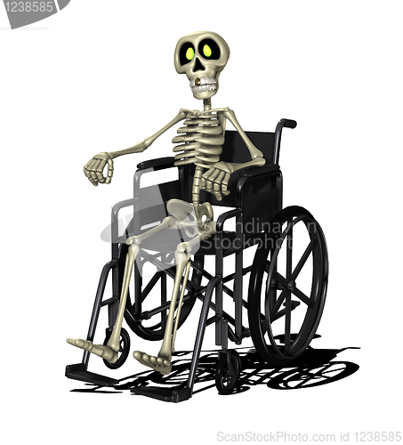 Image of Disabled Skeleton