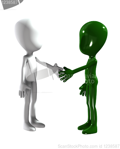 Image of A Friendly Handshake
