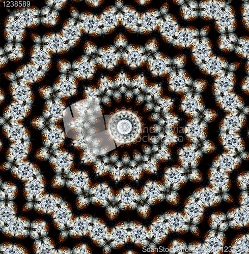 Image of Dirty Kaleidoscopic Background Texture 