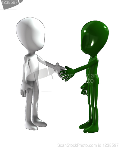 Image of A Friendly Handshake