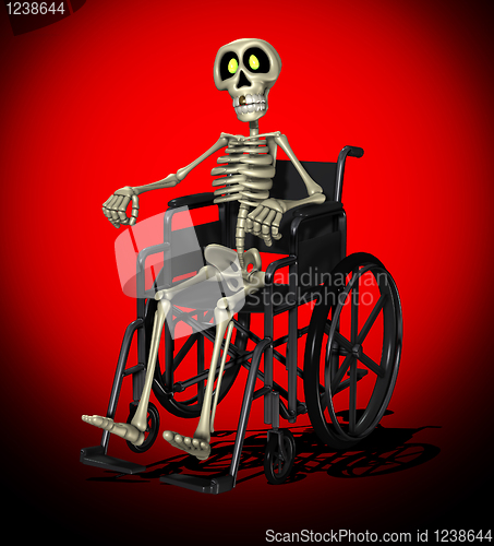 Image of Disabled Skeleton