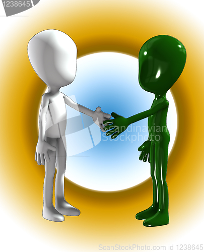 Image of A Friendly Handshake