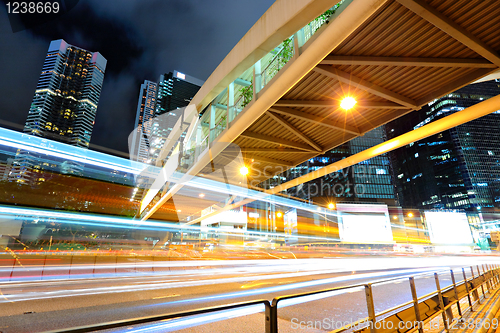 Image of Traffic at night