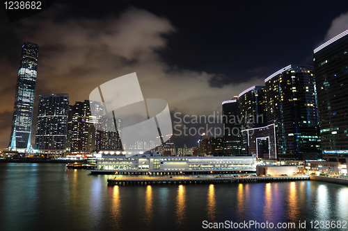 Image of kowloon at night