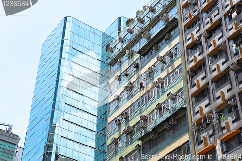 Image of old and new buildings