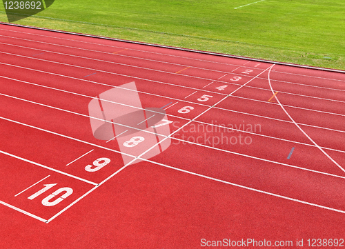 Image of Running track for athletes