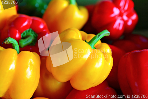 Image of organic sweet pepper