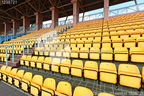Image of seats in stadium