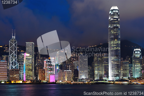 Image of Hong Kong at night