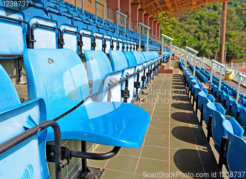 Image of seats in stadium