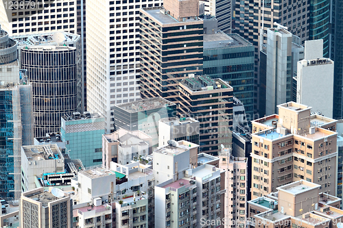 Image of crowded apartment building