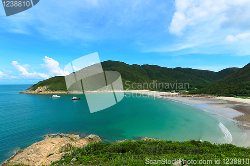 Image of Sai Wan beach in Hong Kong