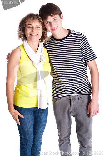 Image of Grandmother with young grandson