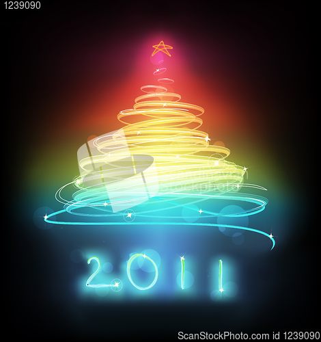 Image of Christmas tree