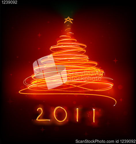 Image of Christmas tree