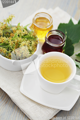 Image of linden tea