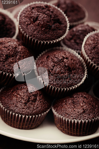 Image of chocolate muffins