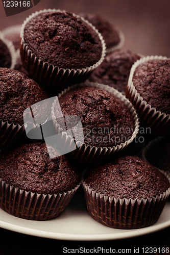 Image of chocolate muffins