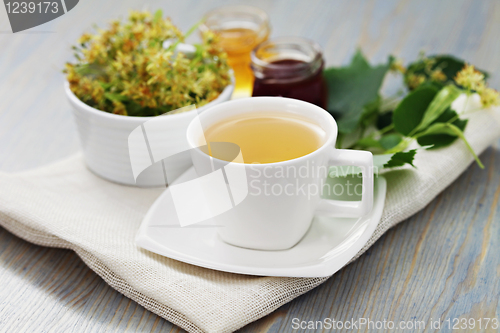 Image of linden tea