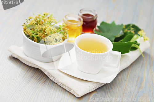 Image of linden tea