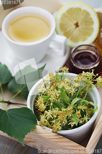 Image of linden tea