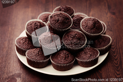 Image of chocolate muffins