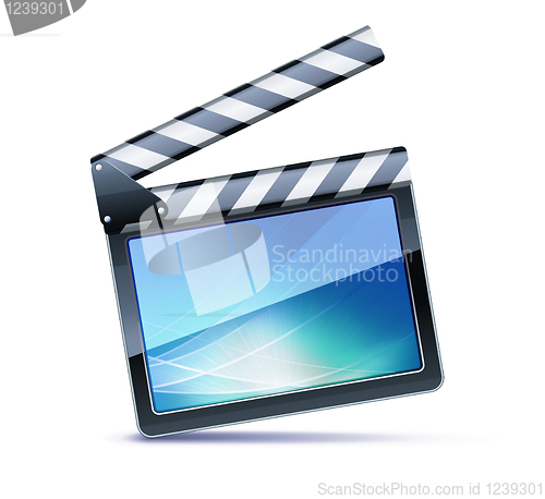 Image of movie clapper board