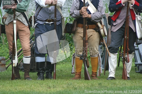 Image of Colonial Militiamen