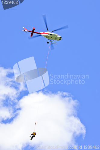 Image of Rescue helicopter