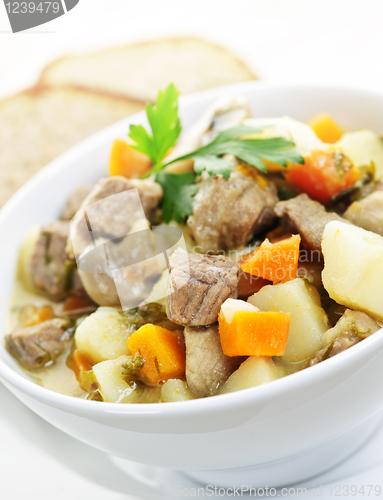 Image of Bowl of beef stew