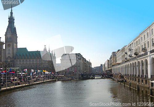 Image of hamburg rathaus