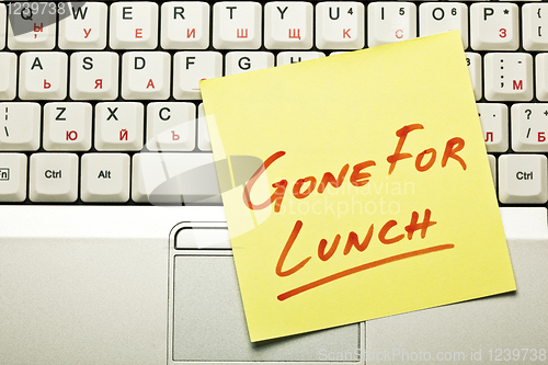 Image of Lunch break concept
