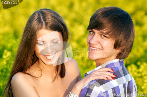 Image of happy young couple