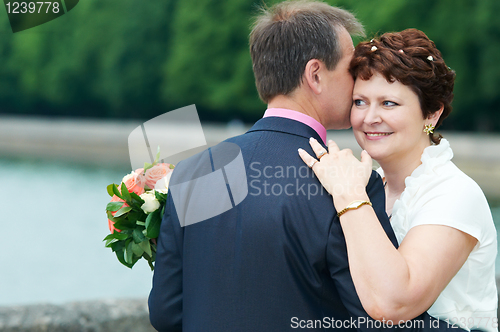 Image of happy adult couple