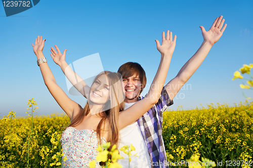 Image of happy young couple