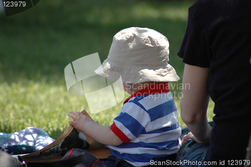 Image of Toddler in park