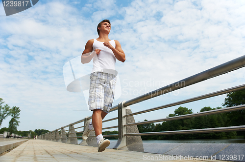 Image of Jogging sport man