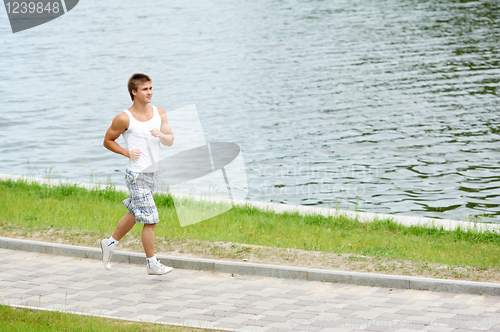 Image of Jogging sport man