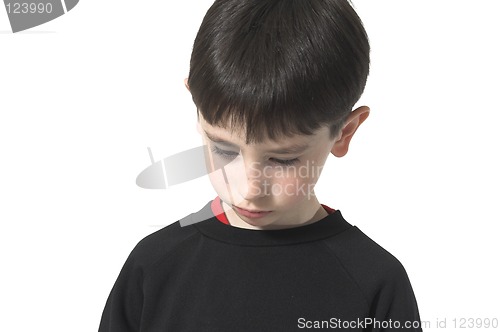 Image of sad boy