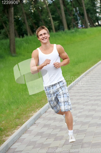 Image of Jogging sport man