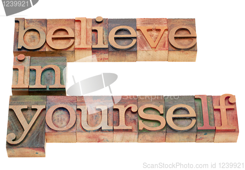 Image of believe in yourself