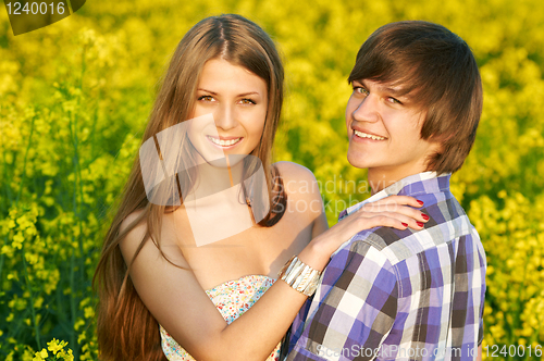 Image of happy young couple