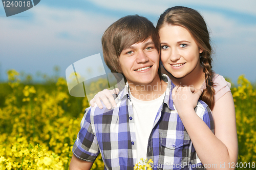 Image of happy young couple