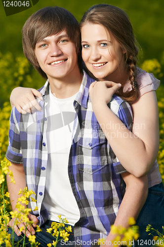 Image of happy young couple